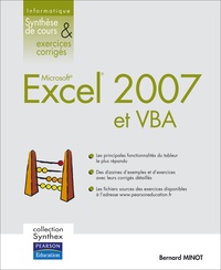 Bernard Minot - Excel 2007 et VBA.