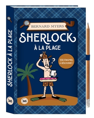 Sherlock à la plage - crayon offert