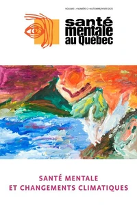 Santé mentale au Québec. Vol. 50 No. 2, Automne-Hiver 2025