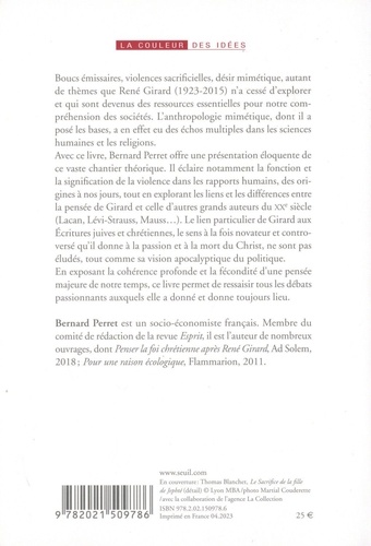 Violence des dieux, violence de l'homme. René Girard, notre contemporain