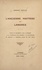 L'ancienne maîtrise de Langres. Notes et documents sur la musique à la cathédrale, des origines à la Révolution, et pendant la première partie du XIXe siècle