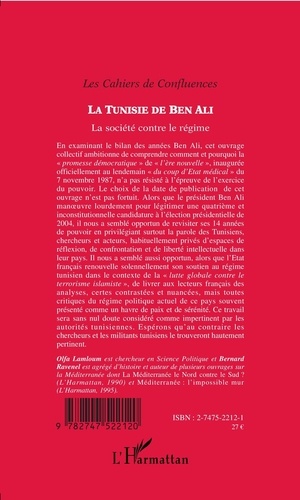 La Tunisie de Ben Ali.. La société contre le régime