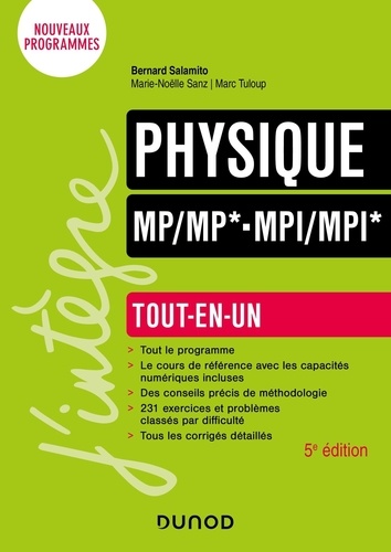 Physique MP/MP*-MPI/MPI*. Tout-en-un 5e édition