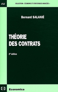 Bernard Salanié - Théorie des contrats.