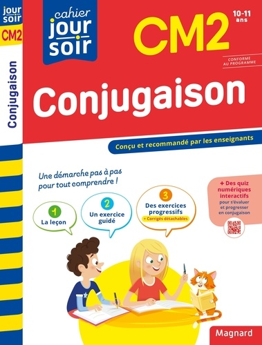 Cahier du jour/Cahier du soir Conjugaison CM2  Edition 2023