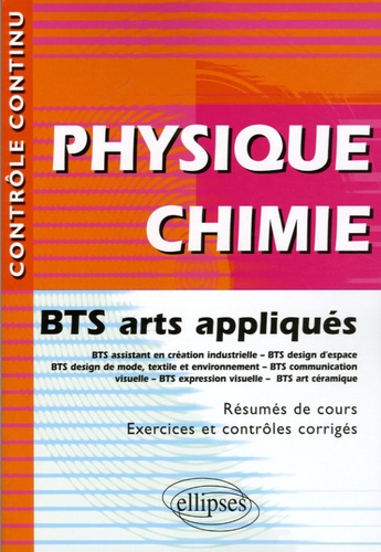Bernard Sotta - Physique Chimie BTS Arts Appliqués.
