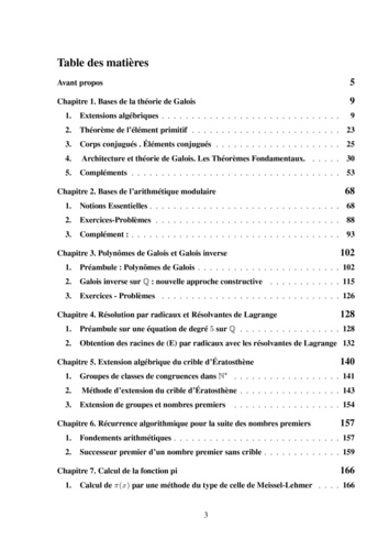 Galois inverse avec polynômes. Arithmétique modulaire et nombres premiers - Occasion