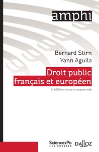 Télécharger des livres google books en ligne gratuitement Droit public français et européen CHM PDB par Bernard Stirn, Yann Aguila 9782247169863