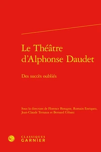 Le théâtre d'Alphonse Daudet