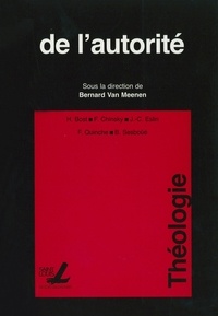 Bernard Van Meenen - De l'autorité.