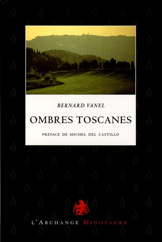Bernard Vanel - Ombres toscanes - Volterra sur ses remparts étrusques.