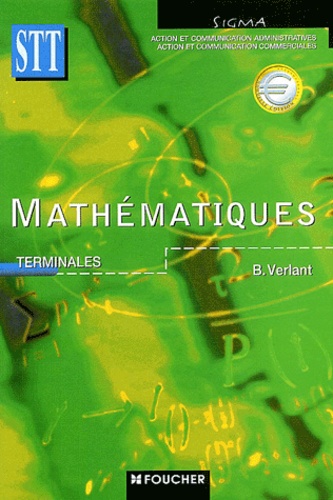 Bernard Verlant - Mathematiques Terminale Stt.