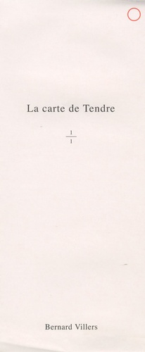 Bernard Villers - La carte de Tendre.