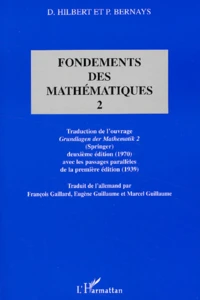 Fondements Des Mathematiques. Tome 2