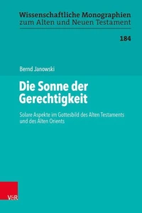 Die Sonne der Gerechtigkeit