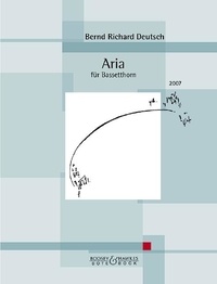 Bernd richard Deutsch - Aria - Nr. 20. basset horn..