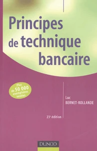 Principes de technique bancaire