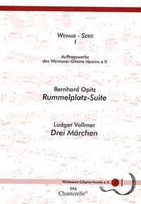Bernhard Opitz et Ludger Vollmer - Weimar-Serie  : Rummelplatz-Suite / Drei Märchen - I. guitar..