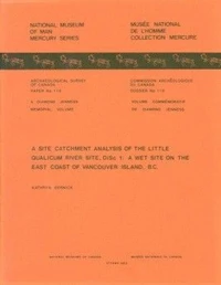 Site Catchment Analysis of the Little Qualicum River Site, DiSc 1