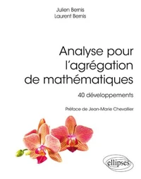Analyse pour l'agrégation de mathématiques