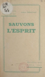 Sauvons l'esprit