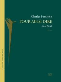 Pour ainsi dire