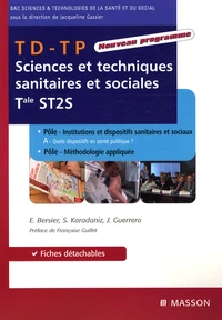 Sciences et techniques sanitaires et sociales Tle ST2S