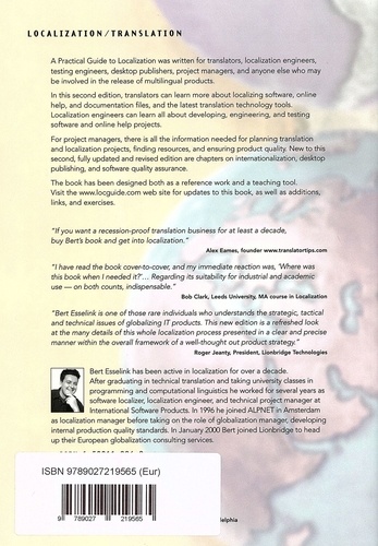 A Practical Guide to Localization - Bert Esselink - Livres - Furet du Nord