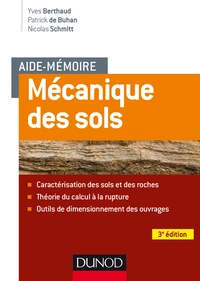 Aide-mémoire de mécanique des sols