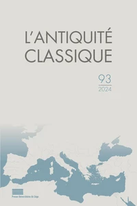 Antiquité classique 93/2024
