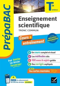 Prépabac Enseignement scientifique Tle générale - Bac 2025