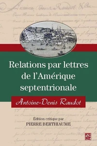 Relations par lettres de l'Amérique septentrionale