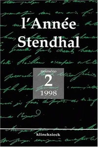 L'Annee Stendhal Numero 2 1998