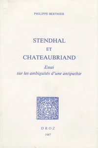 Stendhal et Chateaubriand
