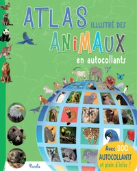 Atlas illustré des animaux en autocollants