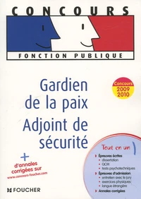 Gardien de la paix, Adjoint de sécurité