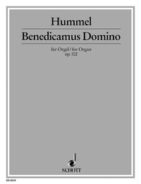 Bertold Hummel - Benedicamus Domino - op. 102. organ..