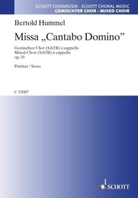 Bertold Hummel - Missa "Cantabo Domino" - op. 16. mixed choir (SATB). Partition de chœur..