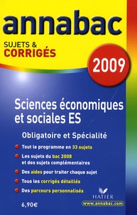 Bertrand Affilé - Sciences économiques et sociales ES - Sujets et corrigés.