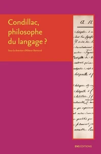 Condillac, philosophe du langage