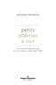 Bertrand Bourgeois - Petits poèmes à voir - De la bambochade textuelle aux pochades en prose (1842-1948).