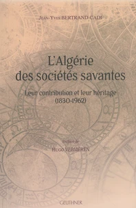 L'Algérie des sociétés savantes