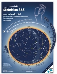 Stelvision 365, 10ème édition - Une carte du ciel pour repérer facilement les étoiles, tous les jours de lannée.pdf
