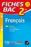 Bertrand Darbeau - Fiches bac Français 2de - fiches de révision - Seconde.
