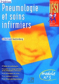 Pneumologie Et Soins Infirmiers Module N 3 2ème édition Broché - 