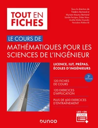 Le cours de mathématiques pour les sciences de l'ingénieur