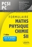 Bertrand Hauchecorne et Patrick Beynet - Formulaire PCSI/PC, mathématiques, physique, chimie, SII (1er semestre).