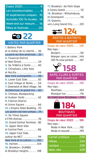 Un grand week-end à New York  Edition 2020 -  avec 1 Plan détachable