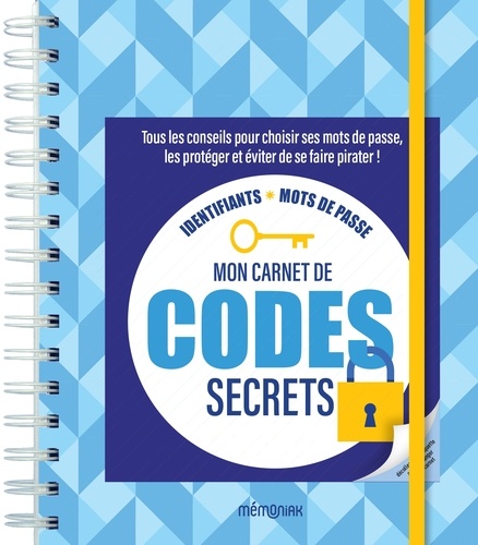 Mon carnet de codes secrets