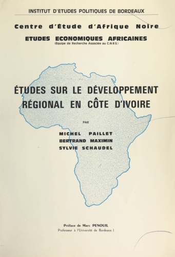Études sur le développement régional en Côte d'Ivoire